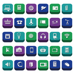 modern technology icons