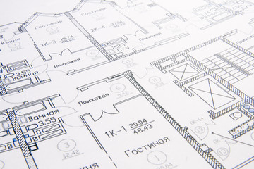 Architectural plans for the roll