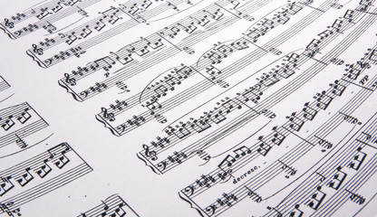 Obraz premium grunge musical background