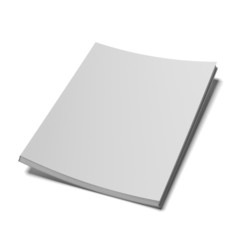 book with blank cover