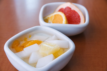 Fruits in syrup