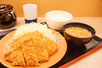 Japanese fried pork.