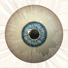 Abstract eyeball
