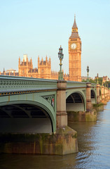 Big Ben & Westminster Bridge Early Morning Portrait