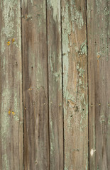 old, flaky paint on the wall