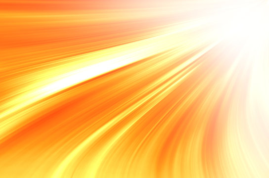 abstract yellow and orange curves background