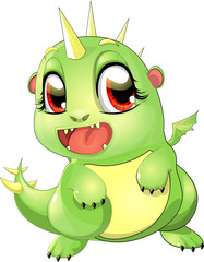 Fototapeta premium dragon cub
