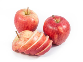 Red apple on Isolate