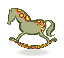 Funny cartoon horse 2014
