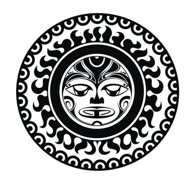 Tattoo styled mask