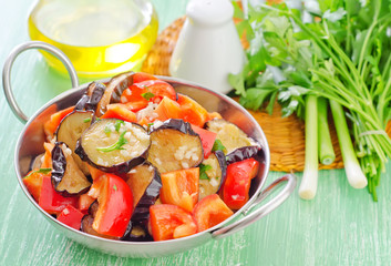 fried vegetables