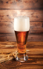 Glass of beer