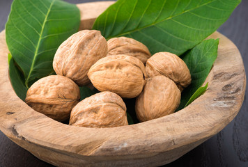 Walnuts in shells