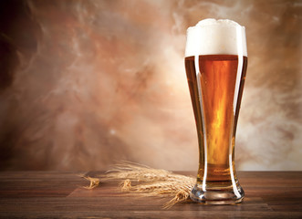 Glass of beer