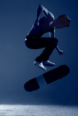 Fototapeta na wymiar Skateboarder