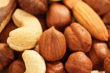 Nuts background