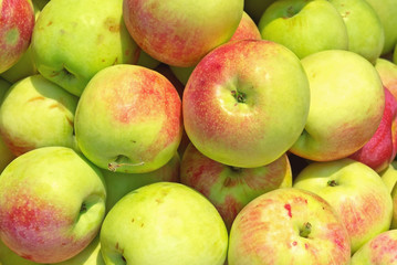 Apples background