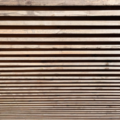 Obraz premium Wooden fence with the effect of dizziness
