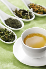 Cup of green tea