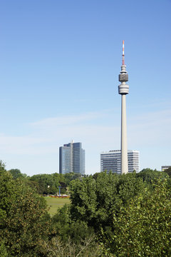Skyline und Wahrzeichen von Dortmund, Deutschland