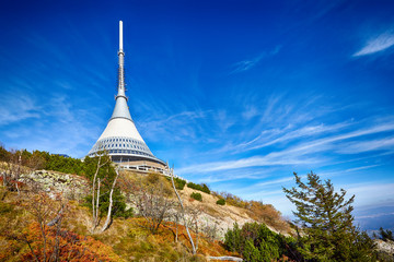 View on Jested tower ,Liberec, Czech Republic