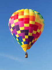 Naklejka premium Colorful Hot Air Balloon