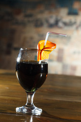 cocktail in the bar