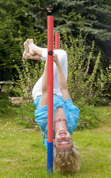 sportliche junge Frau