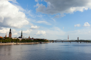 Fototapeta na wymiar Riga, capital of Latvia.