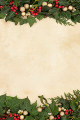 Decorative Christmas Border