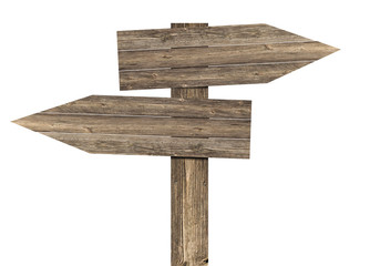 Holzschild