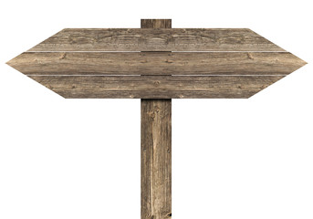 Holzschild