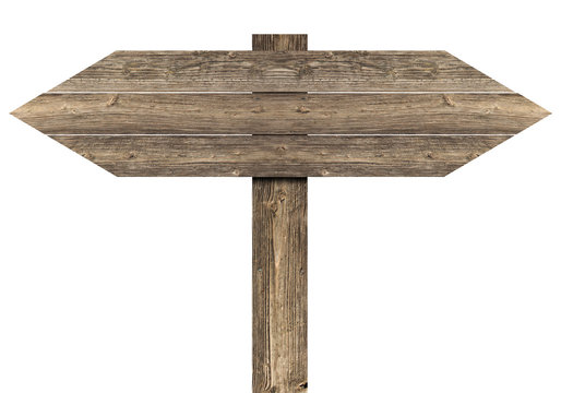 Holzschild