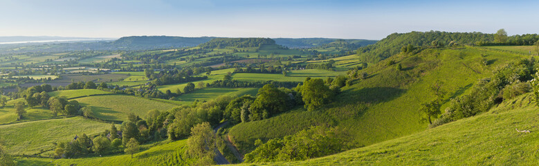 Obraz premium Idyllic rural landscape, Cotswolds UK