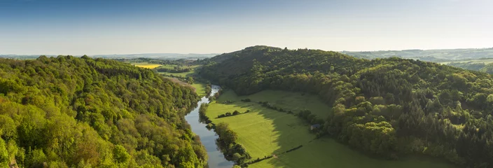 Kissenbezug Idyllic rural landscape, Cotswolds UK © travelwitness