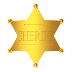 Sheriff badge