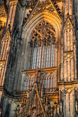 Window of the Cathedral of Cologne.