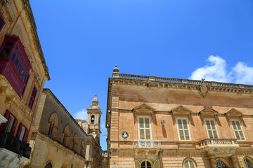 Historic Architecture in Mdina.