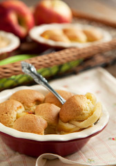 Apple cookie crumble