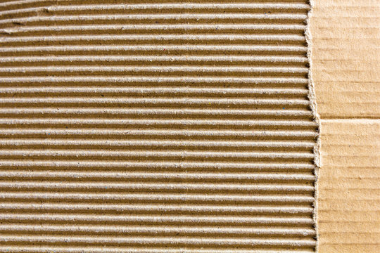 Textura de cart&oacute;n ondulado
