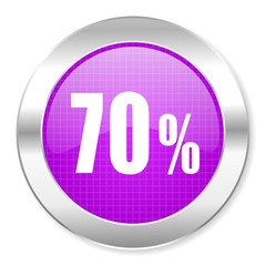 70 percent icon