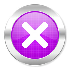 Obraz premium cancel icon