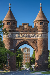 Gate in Bushnell Park in Hartford, Connecticut