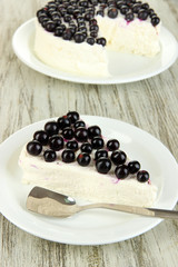 Cheesecake with fresh berries