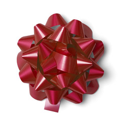Red Gift Bow