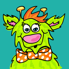 Cute monster
