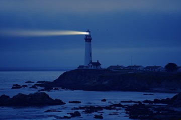 Lighthouse in California - Powered by Adobe