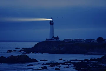 Tuinposter Lighthouse in California © Tomasz Zajda