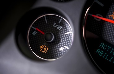 Naklejka premium Empty Fuel Tank