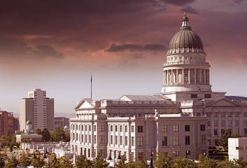 Obraz premium Salt Lake City Capitol